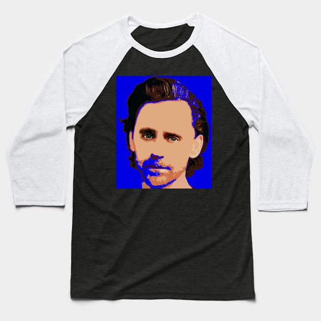 tom hiddleston Baseball T-Shirt by oryan80